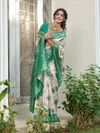 Kundan Silk By Ast Silk Blend Designer Saree